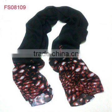 Hot Sale fashion long viscose scarf (FS08109)
