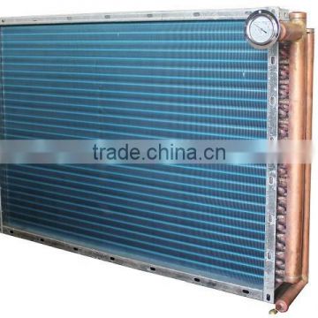 Refrigerator fin type condenser for hvac system