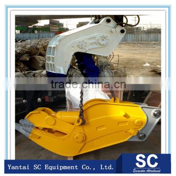 building demolition tool excavator hydraulic shear, crusher and pulverizer for sale