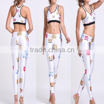 Polyester Spandex Women Yoga wear in China