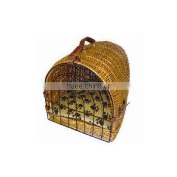 small lovely wicker pet basket for sale