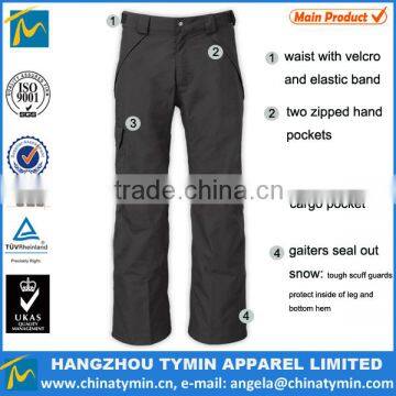 man waterproof breathable custom ski pants