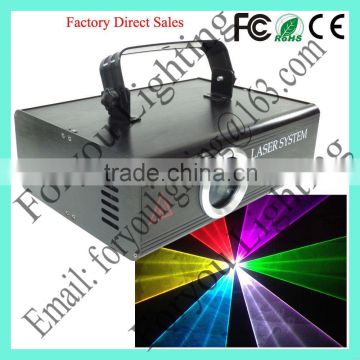 Cheap exported 1.5w rgb full color laser stage lighting