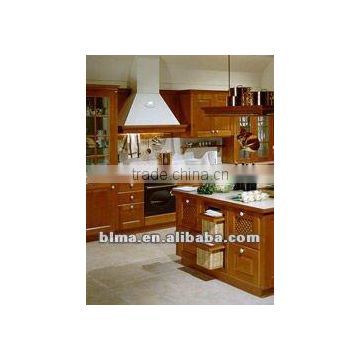 American style solid wood kitchen cabinets and plywood