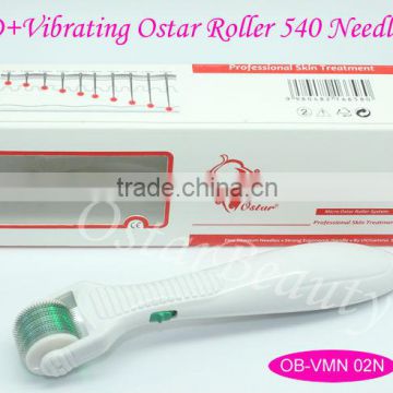 (OEM manufacturer) vibrating led facial roller micro needle therapy
