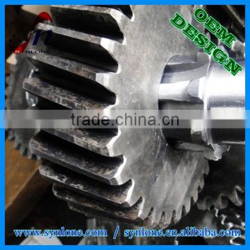 High quality high precision shaft gear for gearbox with 100% inspection