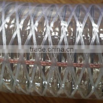 PVC anti-static fiber reinforced and steel wire hose pipe