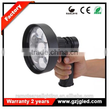 Powerful Rechargeable 27w led light for military led super bright outdoor lighting