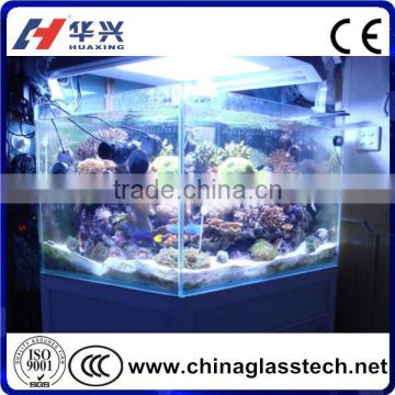 Clear Flat Tempered 12mm Glass For Aquarium