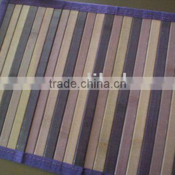 purple bamboo carpet