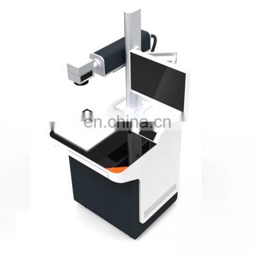 High Speed optical desktop germany ipg dynamic focusing fiber laser marking machine for sale