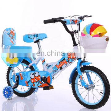 16 inch lovely cartoon kids bike with flashlight training wheel for 6 years old children