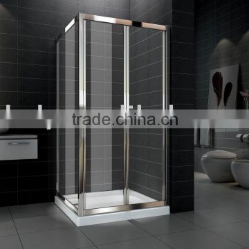 Bi-fold shower enclosure