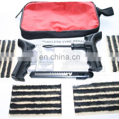 hot products with competitive price different type  Flat Car Truck Motorcycle Plug Patch Stem Core Tool Tire Repair Kit