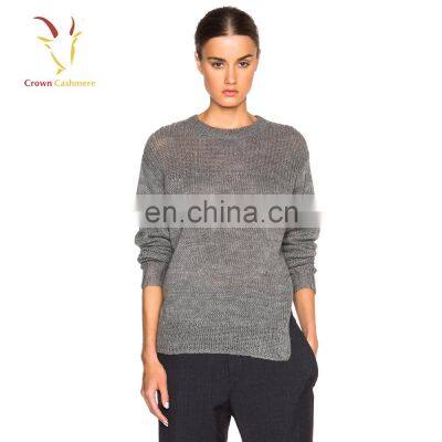 Girl Woolen Custom Loose Quality Thin Sweaters