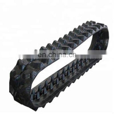 SK75-8 Excavator rubber track SK75UR rubber belt SK80 rubber track shoe