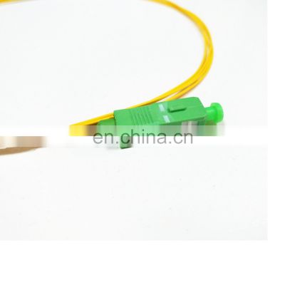 Fiber optic jumper connector SC LC UPC APC Simplex Single mode G652D hot selling single mode fiber optic patch cord connector
