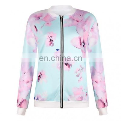 Factory wholesale plus size women's thin long-sleeved sweater fashion trend sports jacket