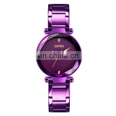 Skmei 9180 ladies watches China watches stainless steel 5atm water resistant quartz watch