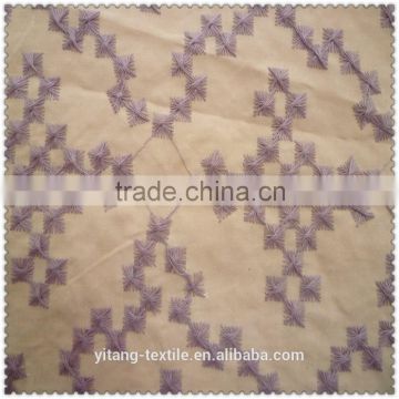 purple embroidered fabric malaysia