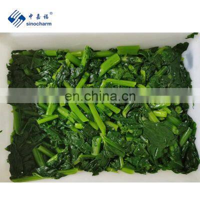 Sinocharm BRC-A approved New Crop iqf Frozen Radish leaves