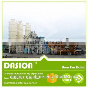 China made 50m3/h stationary HZS50 concrete batch plant cement mixing plant with CE and ISO9001