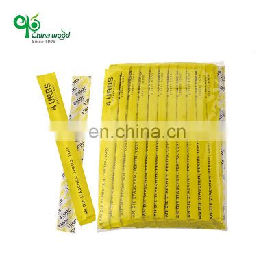 Yada Disposable Wooden Best Quality Pair Set Poplar Wood Chopstick Bamboo Twin Chopsticks With Paper Sleeve