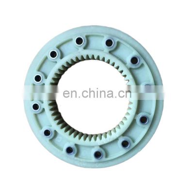 The factory directly supplies high-quality PA6 wear-resistant polymer plastic circular nylon flange