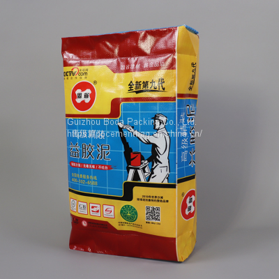 Custom wholesale 25kg 40kg 50kg empty PP woven cement packaging bag