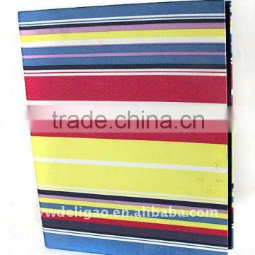 Color Cloth Wrapping Ring Binder Desktop File Holder for Office Stationery Cardboard A4 or FC Size