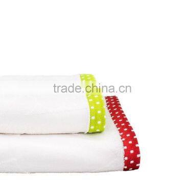 Wholesale 100%Cotton White Fancy Palais Royale Hotel Bath Towel