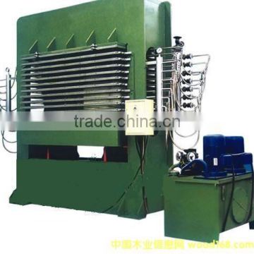 automatic plywood hydraulic hot press machine 800 ton press machine