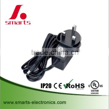UL/cUL CE Rohs plug-in 12v power adapter 18w