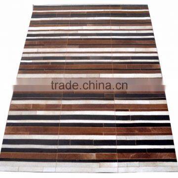 Hair-On Cowhide Leather Carpet M-73