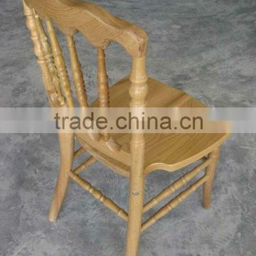 DELUXE WOOD NAPOLEON CHAIR IN NATURAL COLOUR