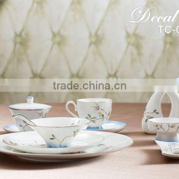 fancy hotel & restaurant crockery tableware used china dinnerware