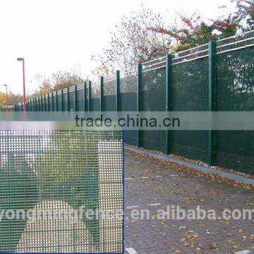 powder coated 358 fence anti-climbing fence china factory