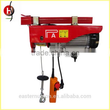 Best selling pa500 pa1000 100kg small mini wire rope electric hoist CE standard winch mini electric hoist                        
                                                Quality Choice