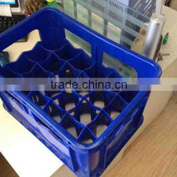 2016 HDPE HOT SALE China Factory plastic bottles crate for 330ml beer