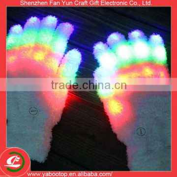 cotton glove with LED laser