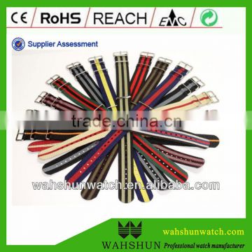China watch factory dongguan custom various color nato straps