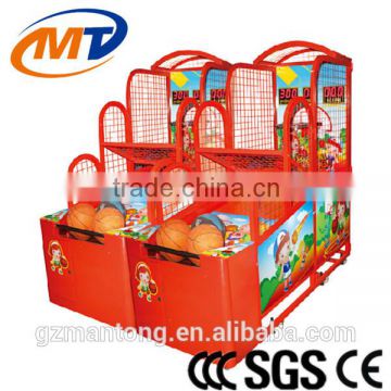 Hot sale quality arcade coin operated kids basketball game machine