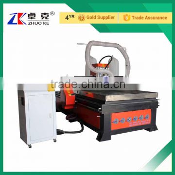 Hot Sale Cheap Wood CNC Carving Machine With Water Slot For Copper Aluminum ZKM-1325 With 5.5KW Water Cooling Spindle