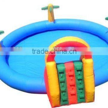 inflatable round pvc bath pool for kids