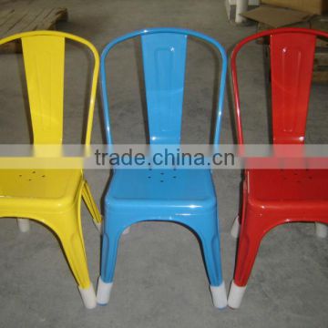 Popular Durable metal restaurant chair powder coating