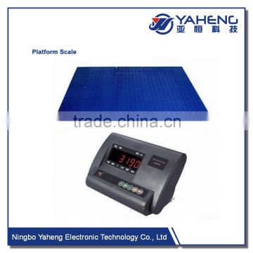 1T3T5T HYPSweighing indicator with beam balance weighing scale floor scale with bottom frame