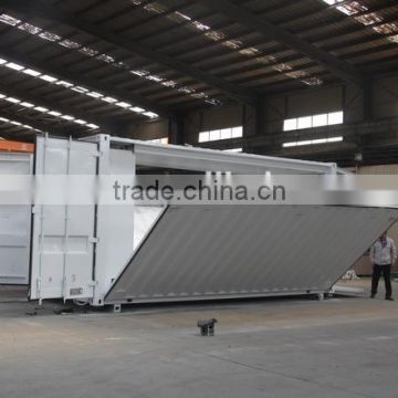 Hydraulic steel structure container house cost