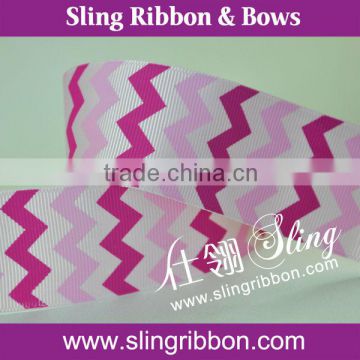 38mm Custom Striped Grosgrain Ribbon Wholesale