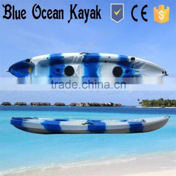 Blue Ocean summer stlye kayak/three person kayak/ cheap boat/sea boat