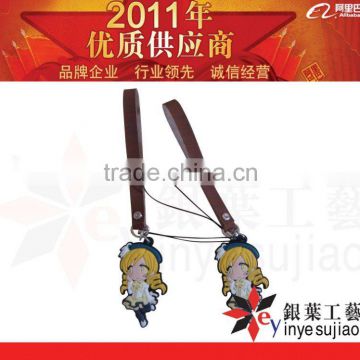 2011 girls cheap beautiful mobile hanger straps